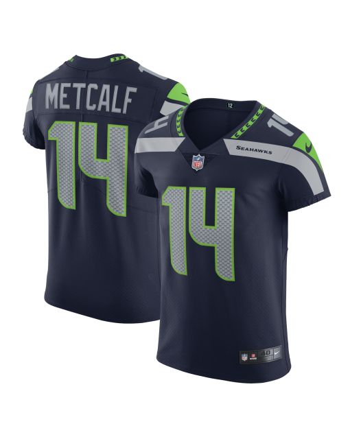 Men’s Seattle Seahawks DK Metcalf College Navy Vapor Elite Player Jersey