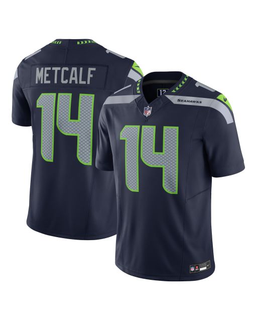 Men’s Seattle Seahawks DK Metcalf Navy Vapor F.U.S.E. Limited Jersey
