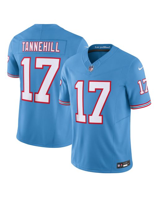 Men’s Tennessee Titans Ryan Tannehill Light Blue Vapor F.U.S.E. Limited Jersey