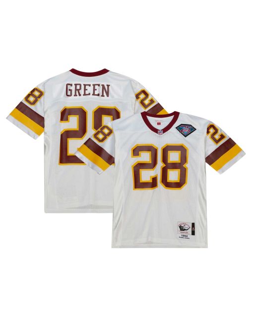 Men’s Washington Commanders 1994 Darrell Green Mitchell & Ness White Throwback Retired Player Jersey