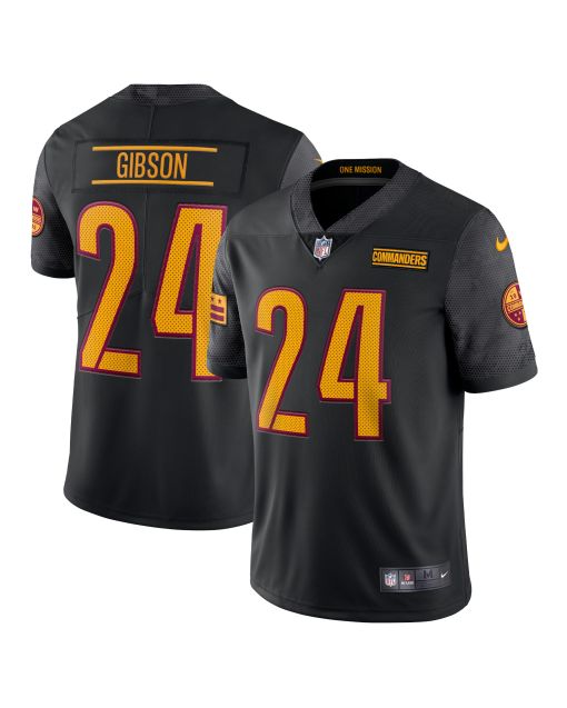 Men’s Washington Commanders Antonio Gibson Black Alternate Vapor Limited Jersey