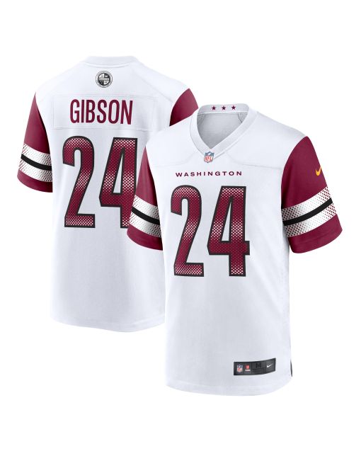 Men’s Washington Commanders Antonio Gibson White Game Jersey