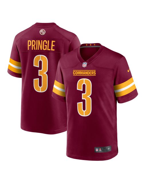 Men’s Washington Commanders Byron Pringle Burgundy Game Jersey