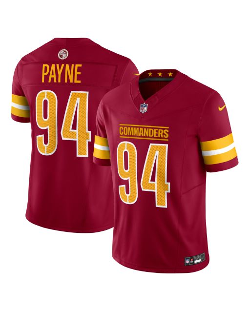 Men’s Washington Commanders Daron Payne Burgundy Vapor F.U.S.E. Limited Jersey