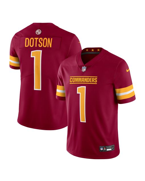 Men’s Washington Commanders Jahan Dotson Burgundy Vapor Untouchable Limited Jersey