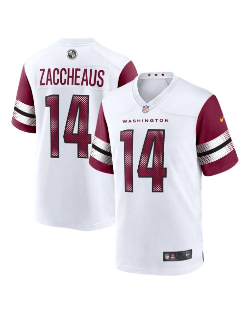 Men’s Washington Commanders Olamide Zaccheaus White Game Jersey