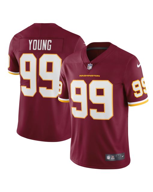 Men’s Washington Football Team Chase Young Burgundy Vapor Limited Jersey