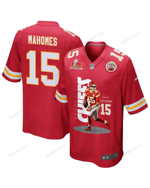 Patrick Mahomes 15 Kansas City Chiefs The Legend Game Men Jersey – Red