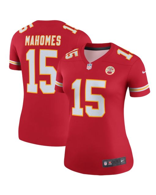 Patrick Mahomes 15 Kansas City Chiefs Women Legend Team Jersey – Red