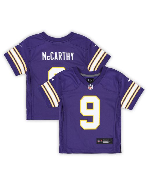 Preschool Minnesota Vikings J.J. McCarthy Purple Classic Player Game Jersey