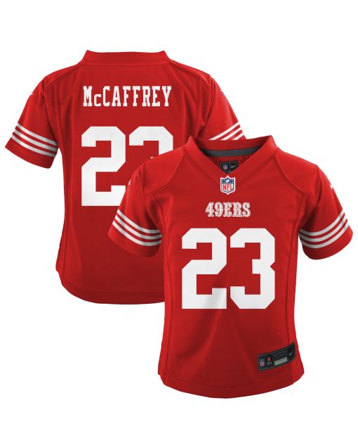 Preschool San Francisco 49ers Christian McCaffrey Scarlet Player Game Jersey
