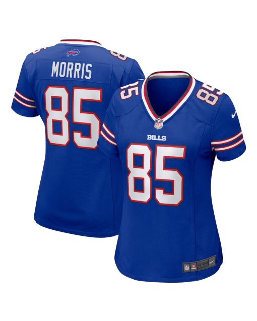 Quintin Morris 85 Buffalo Bills Women Game Jersey – Royal