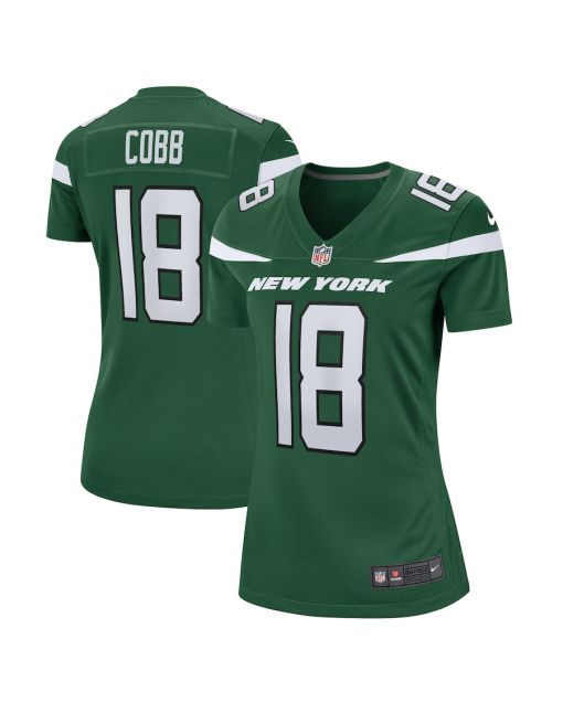 Randall Cobb 18 New York Jets Women Game Jersey – Gotham Green