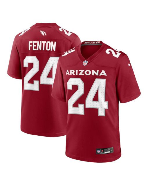 Rashad Fenton 24 Arizona Cardinals Team Game Men Jersey – Cardinal