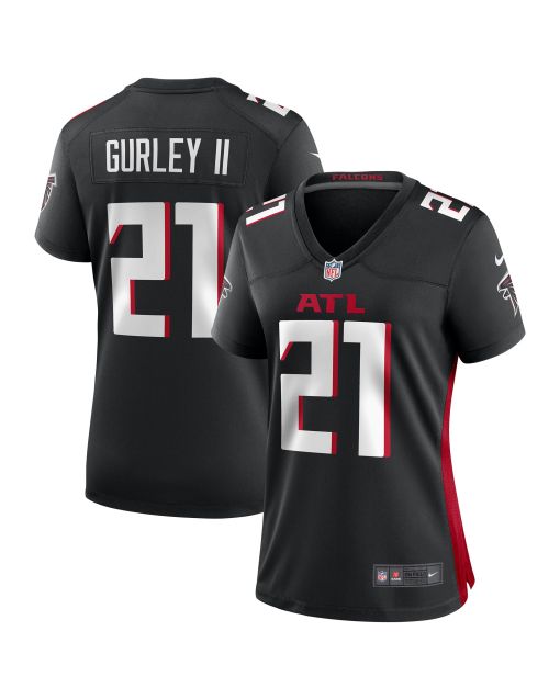 Women’s Atlanta Falcons Todd Gurley II Black Game Jersey