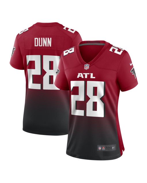 Women’s Atlanta Falcons Warrick Dunn Red Retired Game Jersey