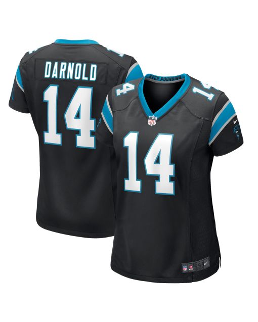 Women’s Carolina Panthers Sam Darnold Black Game Jersey