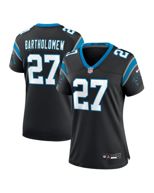 Women’s Carolina Panthers Shemar Bartholomew Black Game Jersey