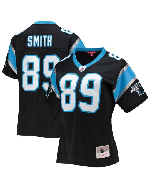 Women’s Carolina Panthers Steve Smith Mitchell & Ness Black Legacy Player Jersey