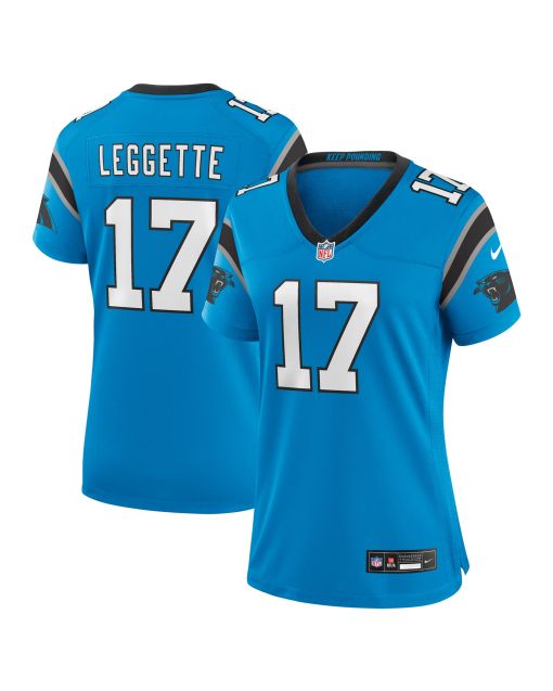 Women’s Carolina Panthers Xavier Legette Blue Alternate Game Jersey