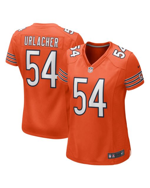 Women’s Chicago Bears Brian Urlacher Orange Retired Player Jersey