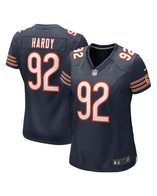 Women’s Chicago Bears Daniel Hardy Navy Team Game Jersey