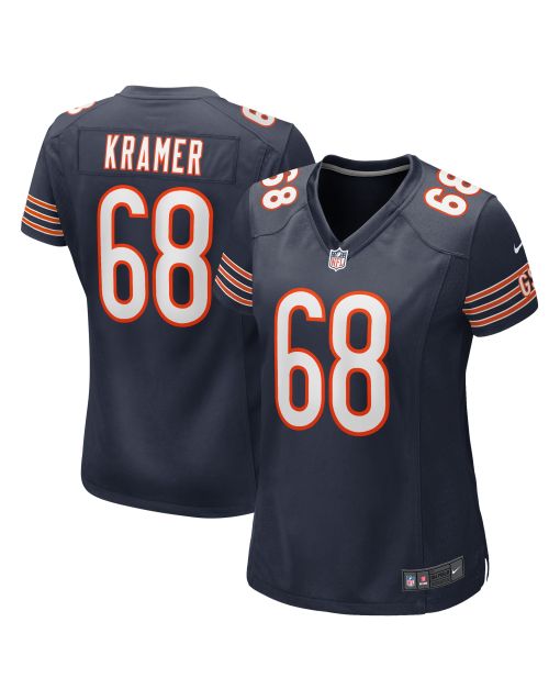 Women’s Chicago Bears Doug Kramer Navy Game Player Jersey