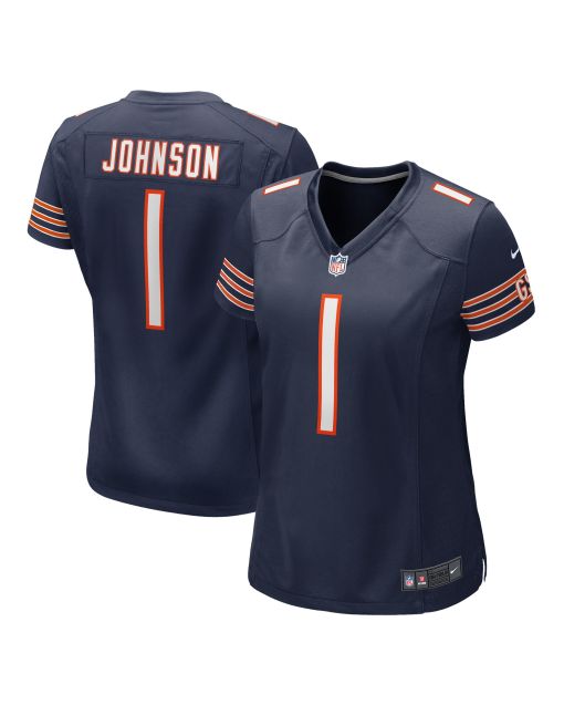 Women’s Chicago Bears Jaylon Johnson Navy Game Jersey