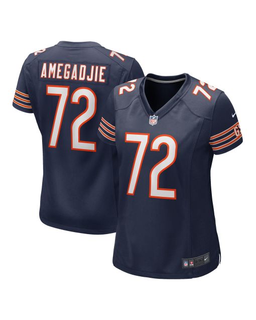 Women’s Chicago Bears Kiran Amegadjie Navy Game Jersey