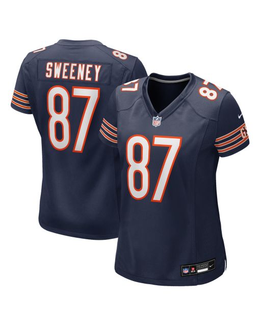 Women’s Chicago Bears Tommy Sweeney Navy Game Jersey