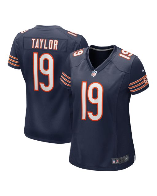 Women’s Chicago Bears Tory Taylor Navy Game Jersey