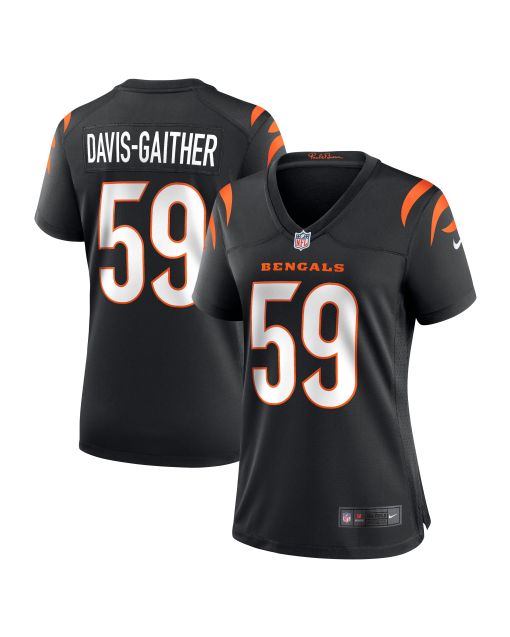 Women’s Cincinnati Bengals Akeem Davis-Gaither Black Game Player Jersey