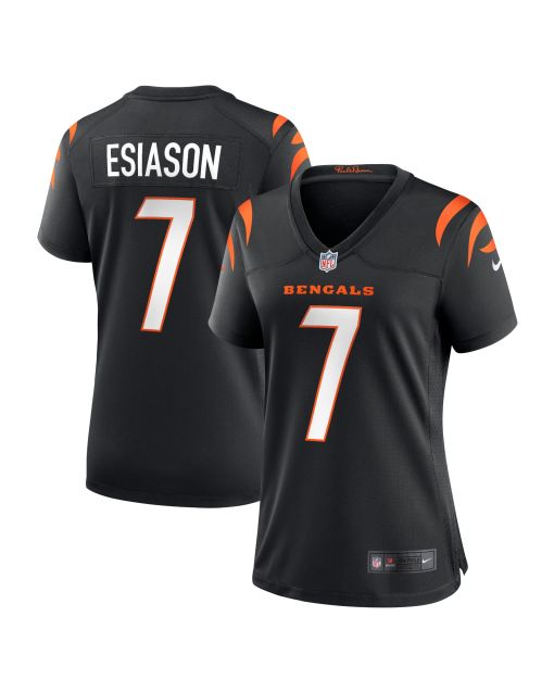 Women’s Cincinnati Bengals Boomer Esiason Black Retired Player Jersey