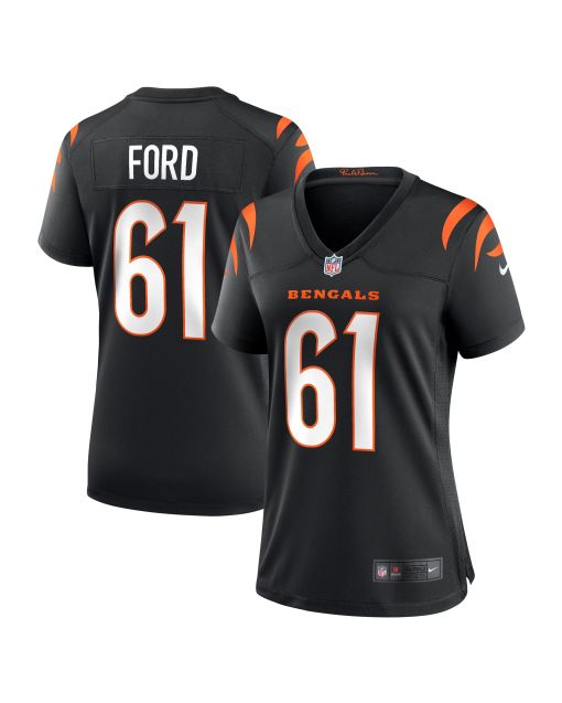 Women’s Cincinnati Bengals Cody Ford Black Game Jersey