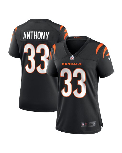Women’s Cincinnati Bengals Daijahn Anthony Black Game Jersey