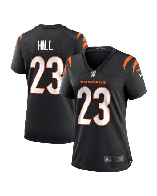 Women’s Cincinnati Bengals Daxton Hill Black Player Game Jersey