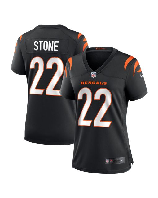 Women’s Cincinnati Bengals Geno Stone Black Game Jersey