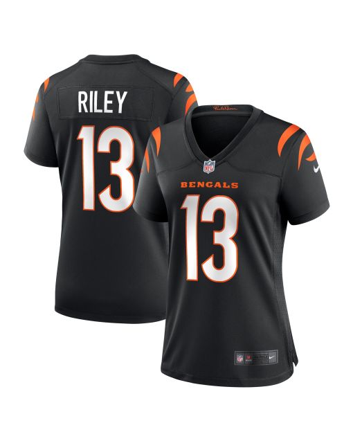 Women’s Cincinnati Bengals Ken Riley Black Retired Player Game Jersey