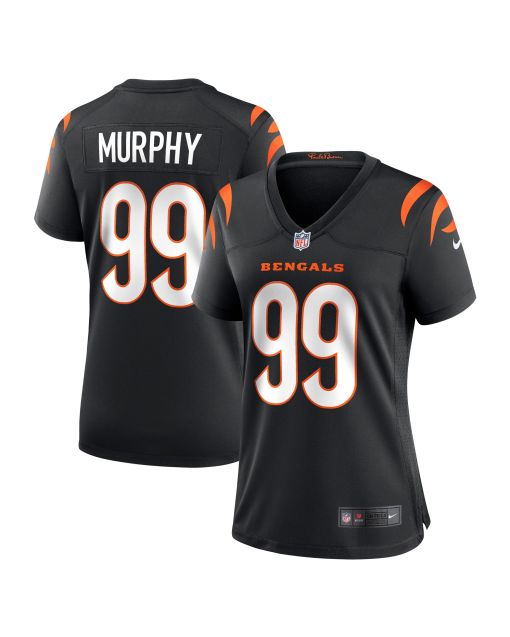 Women’s Cincinnati Bengals Myles Murphy Black Team Game Jersey