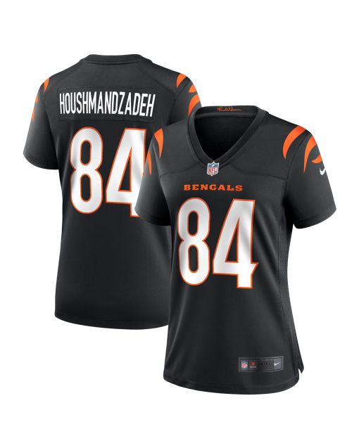 Women’s Cincinnati Bengals T. J. Houshmandzadeh Black Team Retired Player Game Jersey