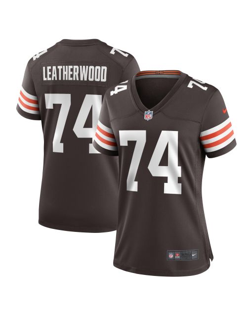Women’s Cleveland Browns Alex Leatherwood Brown Team Game Jersey