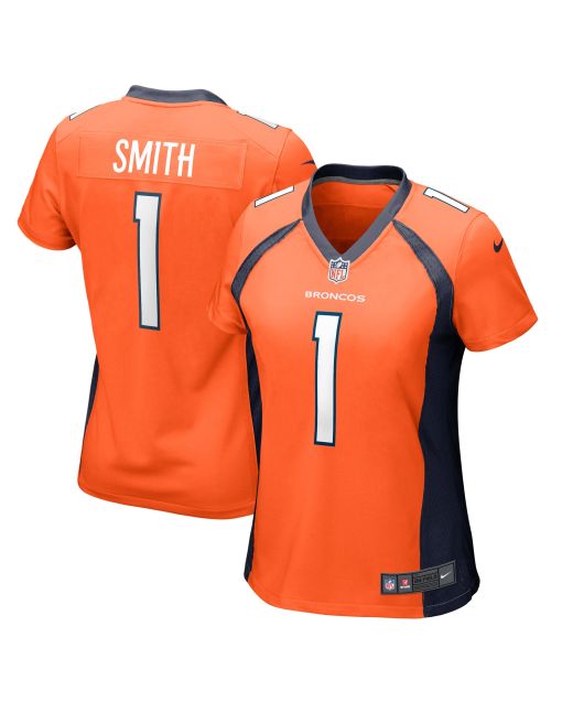 Women’s Denver Broncos Tremon Smith Orange Game Jersey