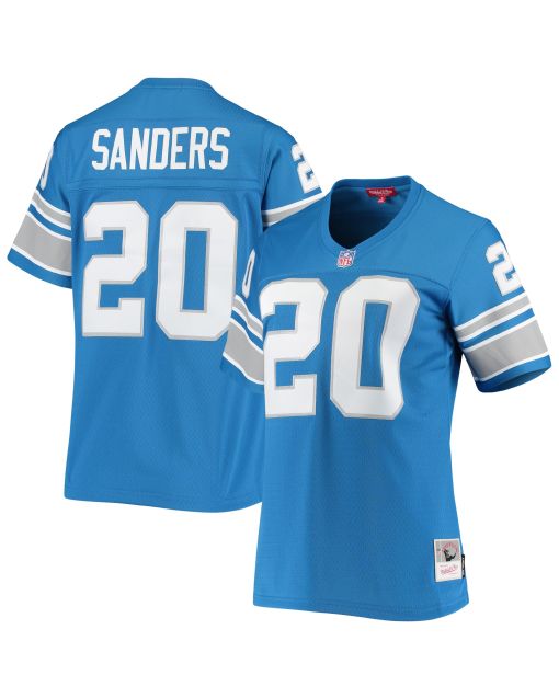 Women’s Detroit Lions Barry Sanders Mitchell & Ness Blue 1996 Legacy Jersey