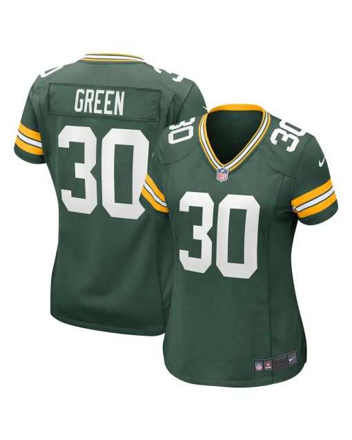 Women’s Green Bay Packers Ahman Green Green Team Retired Player Game Jersey