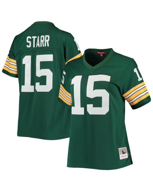 Women’s Green Bay Packers Bart Starr Mitchell & Ness Green 1967 Legacy Player Jersey