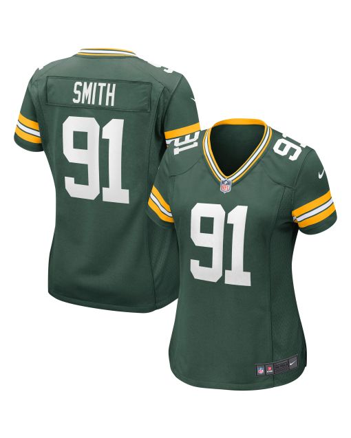Women’s Green Bay Packers Preston Smith Green Game Jersey