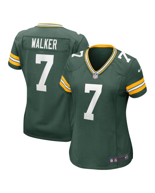 Women’s Green Bay Packers Quay Walker Green Player Game Jersey