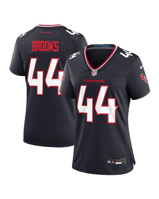 Women’s Houston Texans British Brooks Navy Team Game Jersey