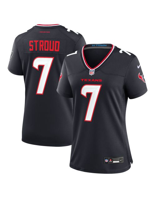 Women’s Houston Texans C.J. Stroud Navy Game Jersey