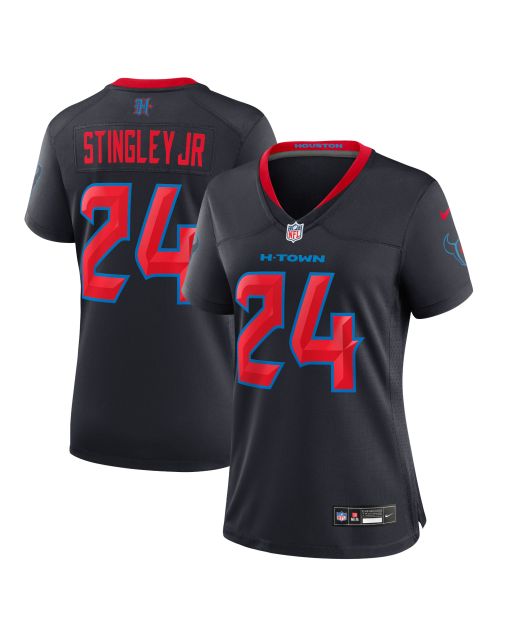 Women’s Houston Texans Derek Stingley Jr. Navy Alternate Game Jersey